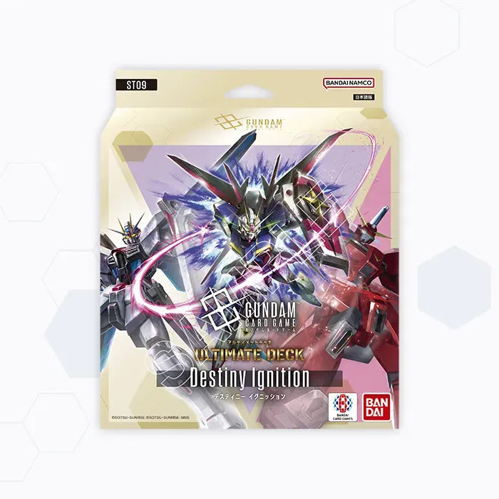 BANDAI Gundam Card Game ST09 Destiny Ignition Ultimate Deck