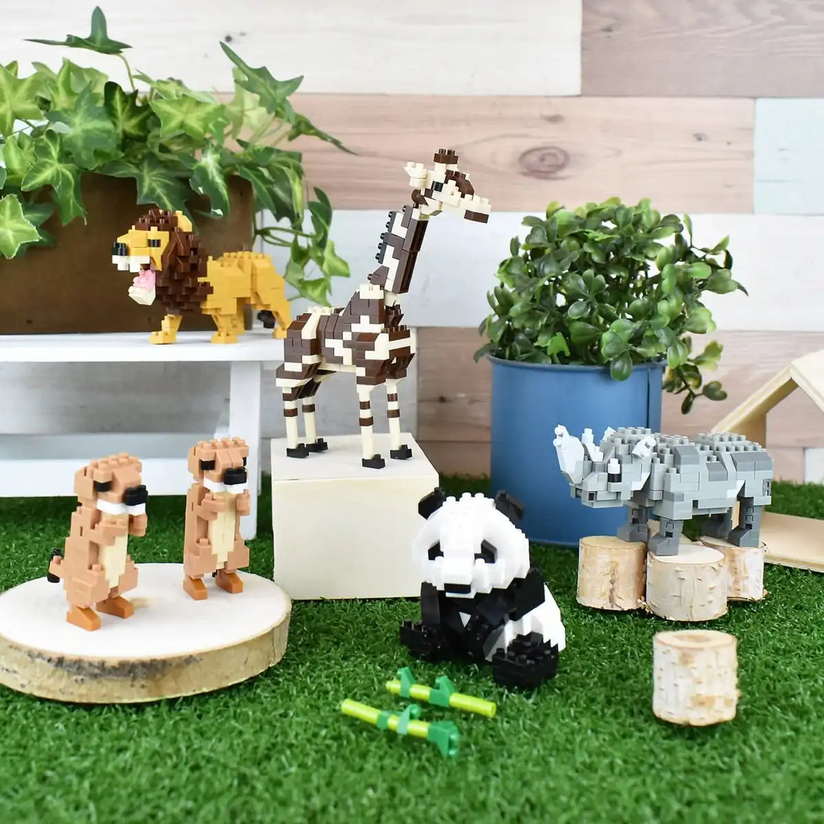 KAWADA Nbc-308 Nanoblock Rhinoceros