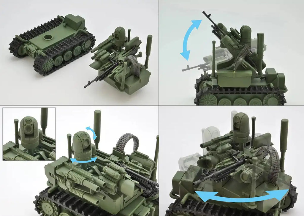 TOMYTEC Military Series 1/12 Little Armory Armed Ugv System Plastic Model
