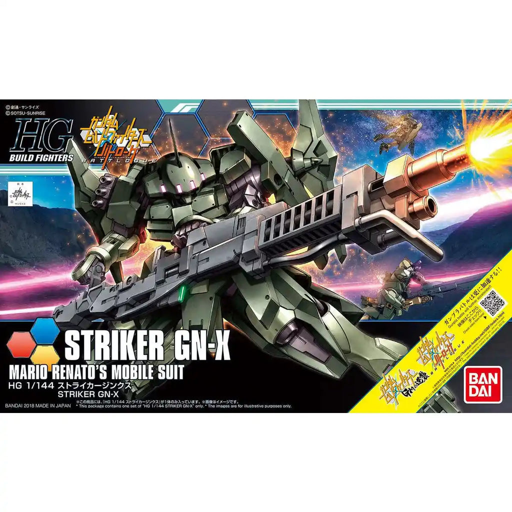 Bandai Hgbf 1/144 Striker Gn-x Model Kit Gundam Build Fighters