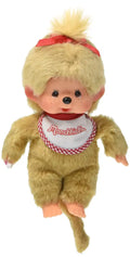 Sekiguchi Monchhichi Beige Girl Plush Toy Premium Standard S Size