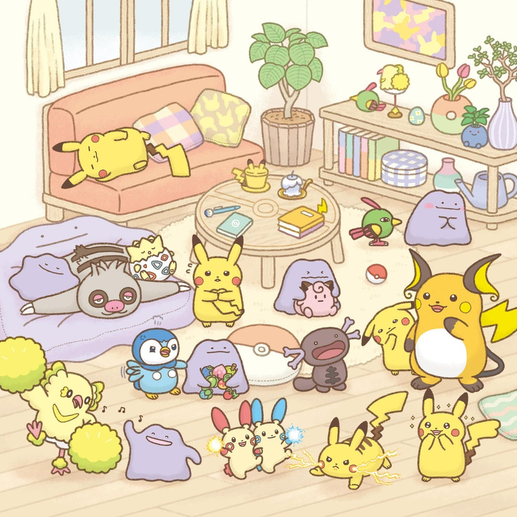 Pokemon Mascot Ten Poke Ten Colors Innocent Pikachu 9 x 7 x 12 cm