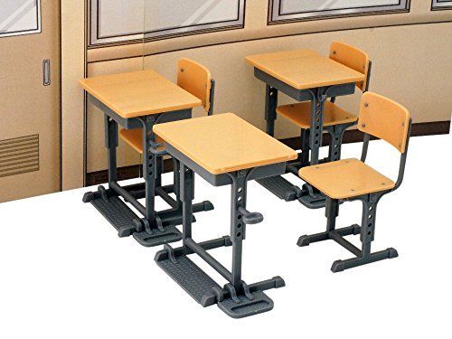1/12 Little Armory Ld013 Designated Defense School's Desk Plastic Model