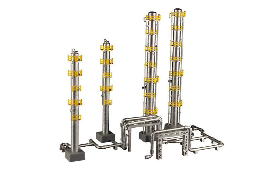 Plum 1/150 Scale Plastic Structure Kit Fractionating columns Model