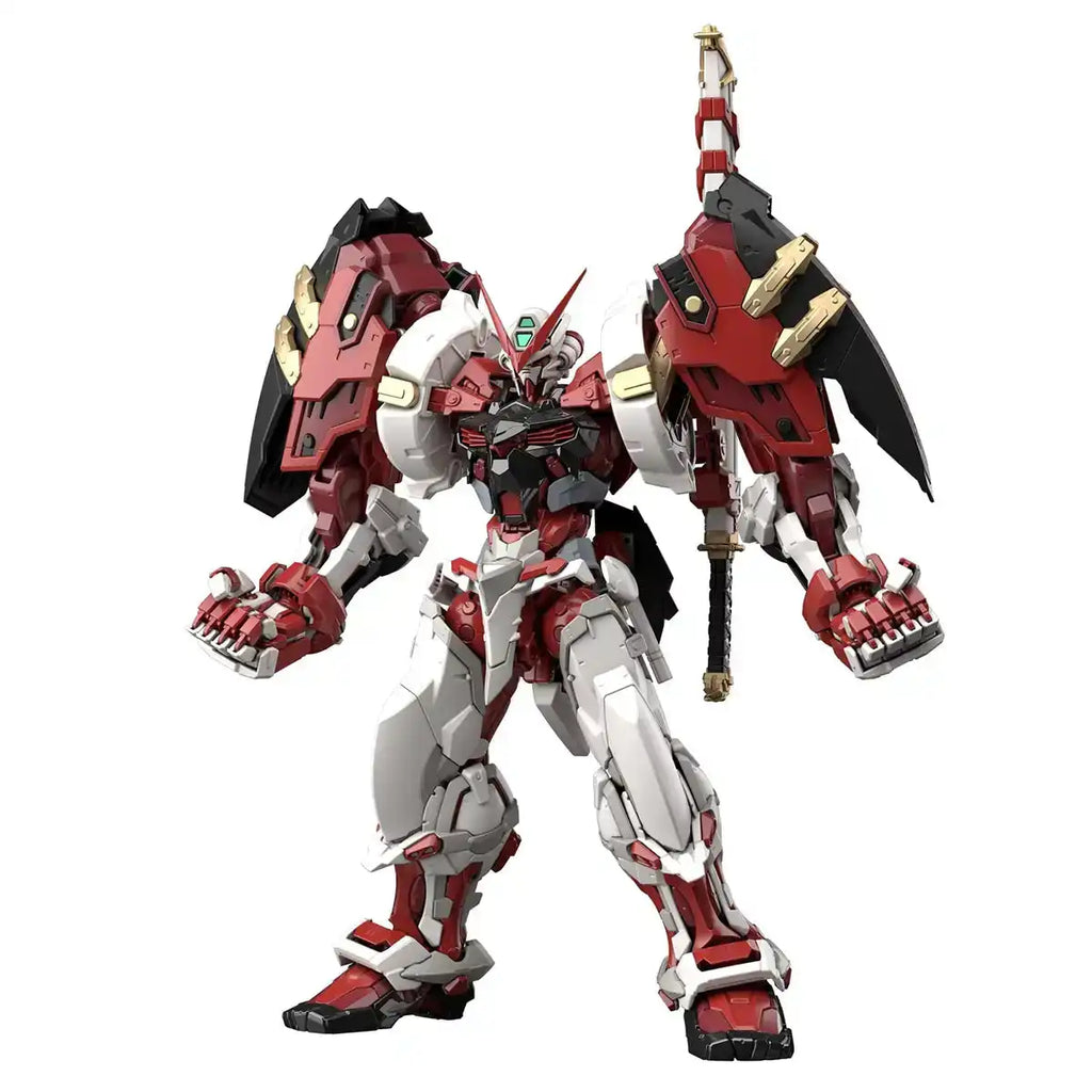 BANDAI Hi-Resolution Model 1/100 Gundam Astray Red Frame Powered Red Plastic Model