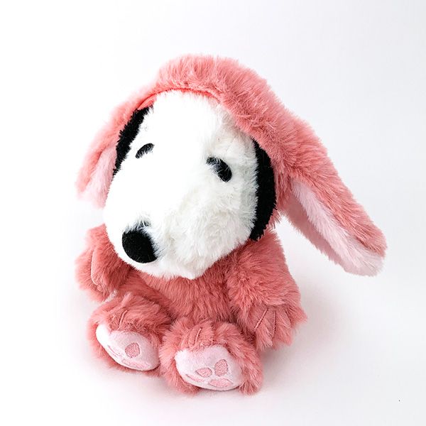 NAKAJIMA Snoopy Fuwakuta Plush Doll Lop Year Bunny Pink