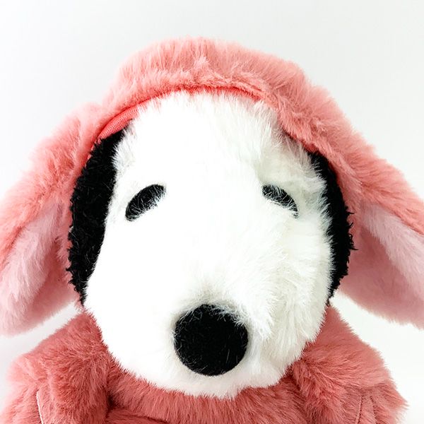 NAKAJIMA Snoopy Fuwakuta Plush Doll Lop Year Bunny Pink