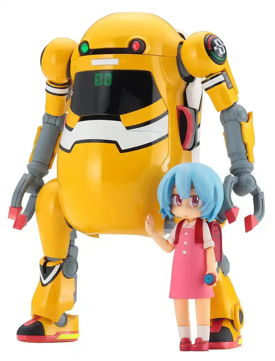 Hasegawa Mechatro Wego Eva Collaboration Series Vol.1 Zerogouki + Rei Ayanami (Resin Kit) 1/20 Scale Color-Coded Plastic Model Sp472