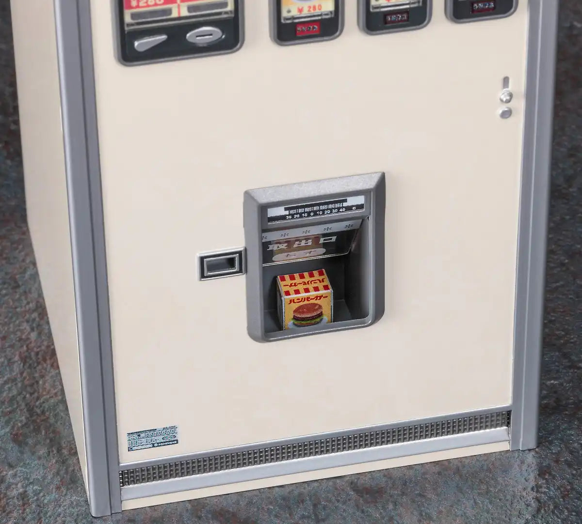 Hasegawa 1/12 Figure Accessory Series Retro Vending Machine (Hamburger) Fa11