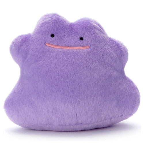 Official Pokemon Ditto Plush Toy - Soft Collectible Figure for Fans