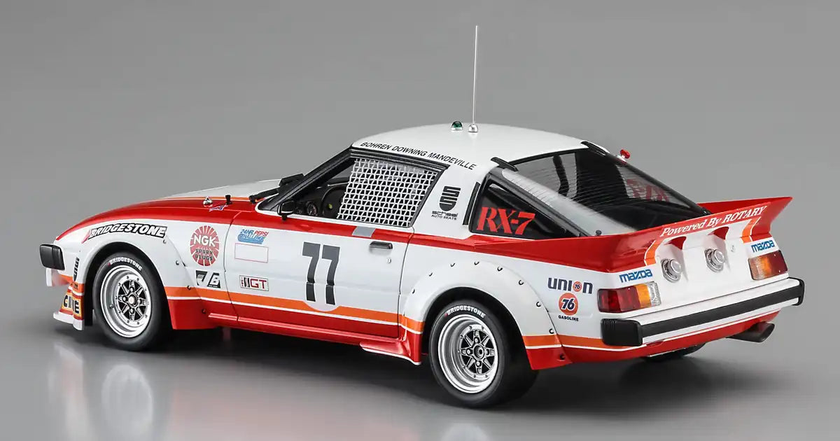 HASEGAWA 1/24 Mazda Savannah Rx-7 Sa22C 1979 Daytona Car No.77 Plastic Model