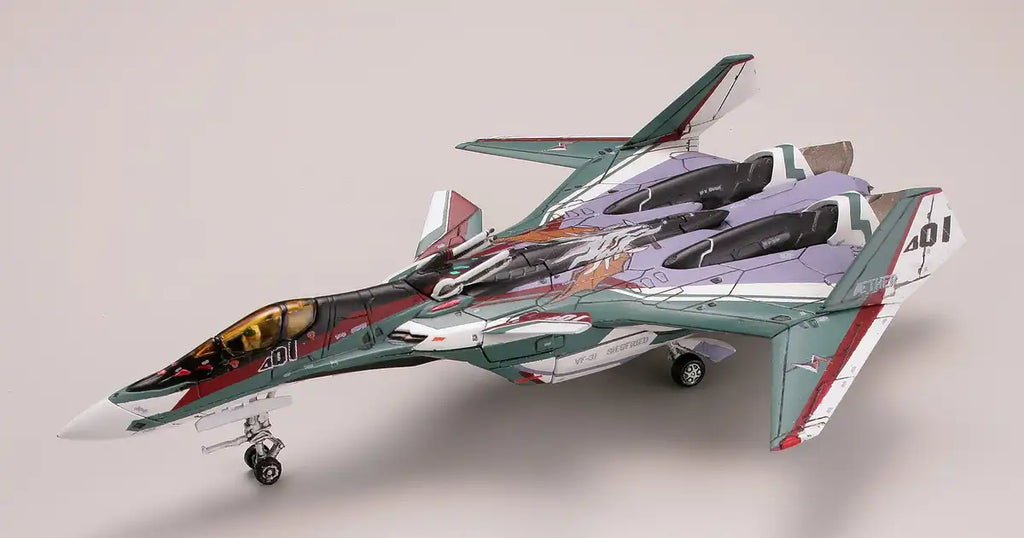 Tomytec 1/144 Scale Macross Delta VF-31S Siegfried Arad Model Fighter Mode