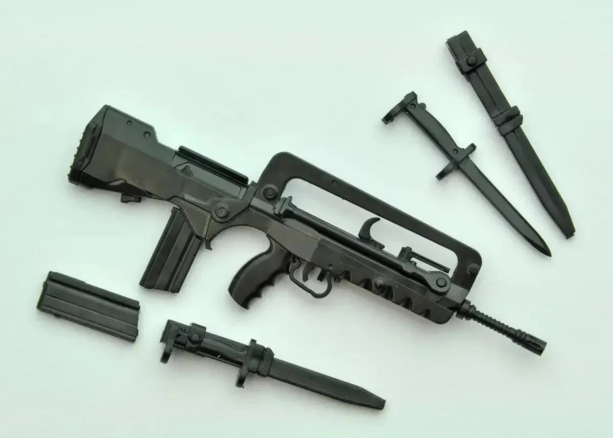 TOMYTEC La057 Military Series Little Armory Fa-Mas F1 Type 1/12 Scale Kit