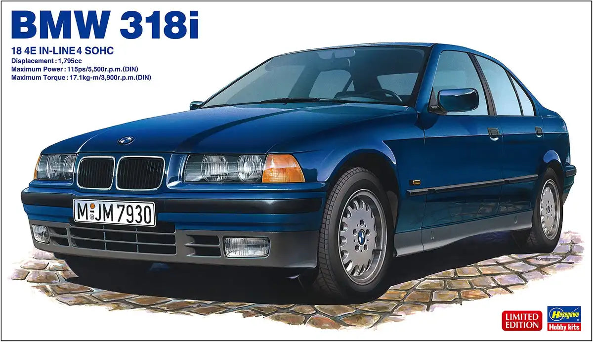 HASEGAWA 20320 Bmw 318I 1/24 Scale Kit