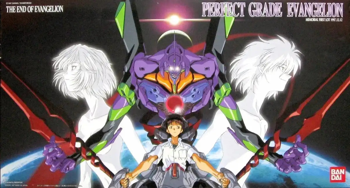 Bandai Pg Neon Genesis Evangelion Eva-01 Test Type Model Kit