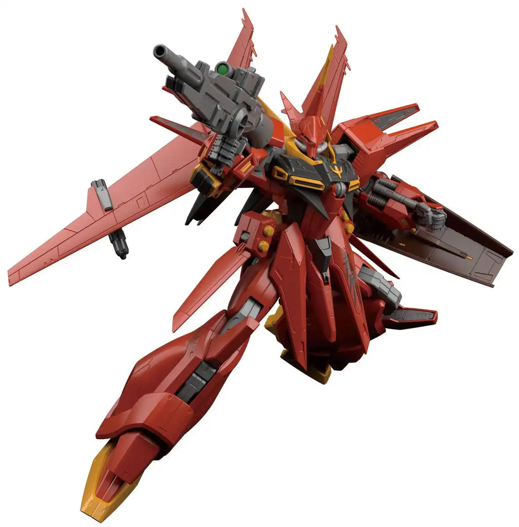 BANDAI Re/100 105121 Gundam Neo-Zeon Attack Use Prototype Transformable Mobile Suit Amx 107 Bawoo 1/100 Scale Kit