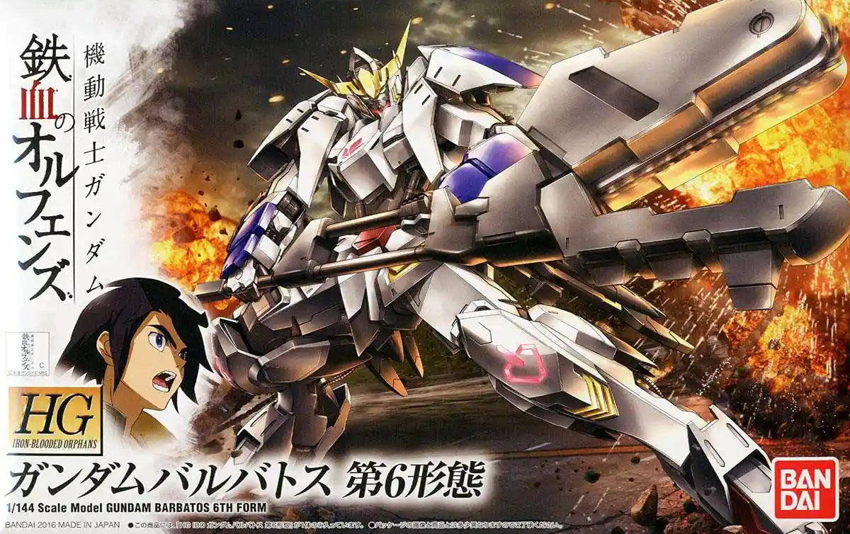 BANDAI - Iron-Blooded Orphans 015 Gundam Barbatos 6Th Form 1/144 Scale Kit
