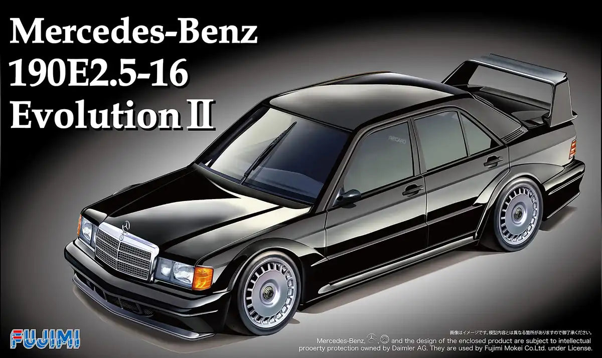 FUJIMI Real Sports Car 1/24 Mercedes-Benz 190E2.5-16 Evolution Ll Plastic Model