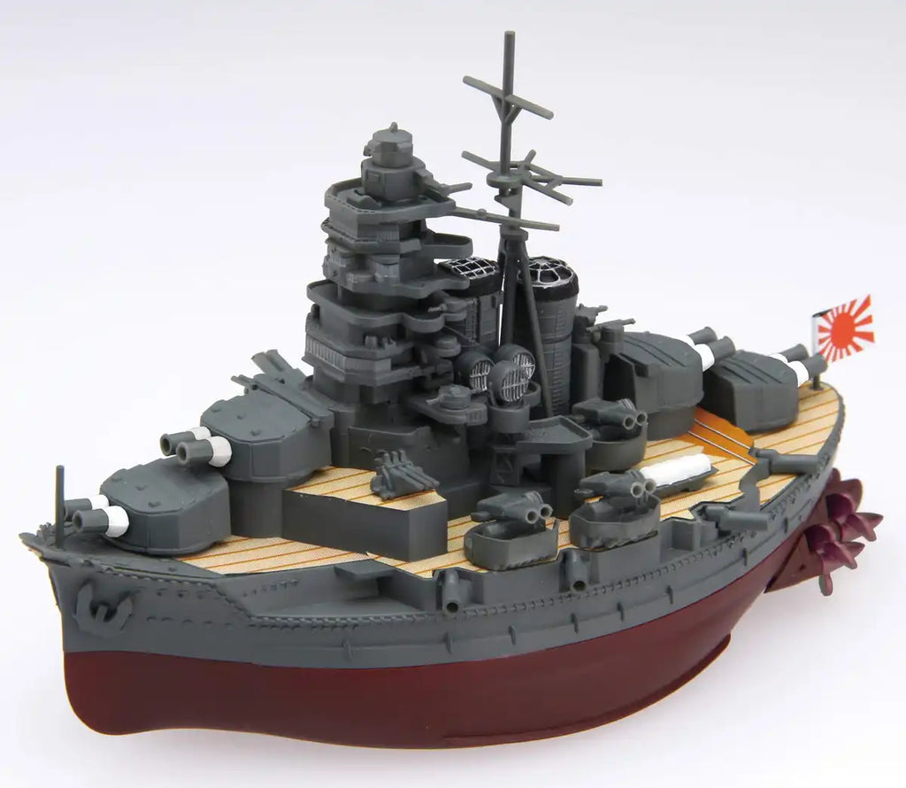 Fujimi Model Chibimaru Fleet Series No.6 Ex-2 Chibimaru Fleet Hiei With Clear Pedestal Chibimaru 6 Ex-2