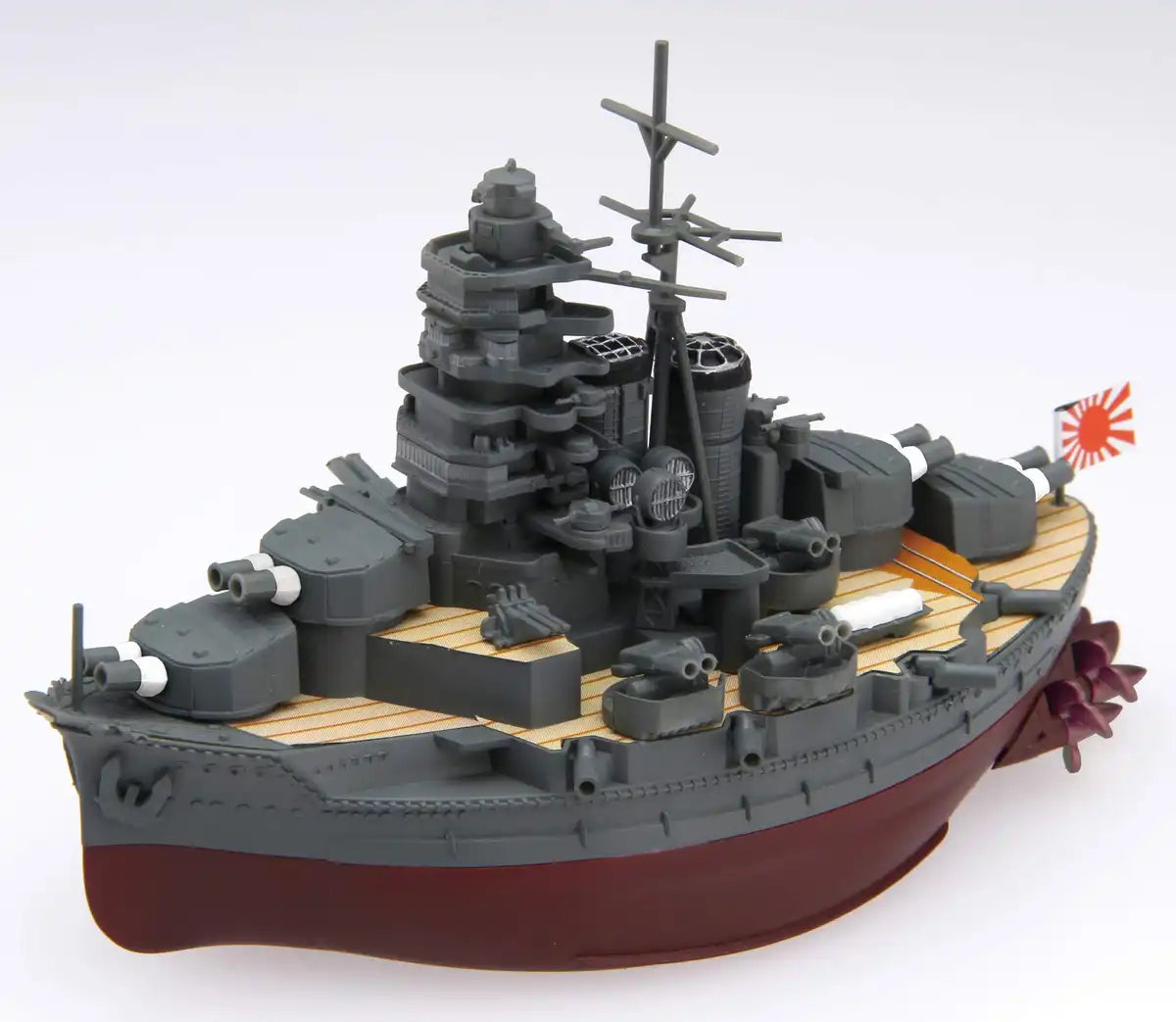Fujimi Model Chibimaru Fleet Series No.6 Ex-2 Chibimaru Fleet Hiei With Clear Pedestal Chibimaru 6 Ex-2