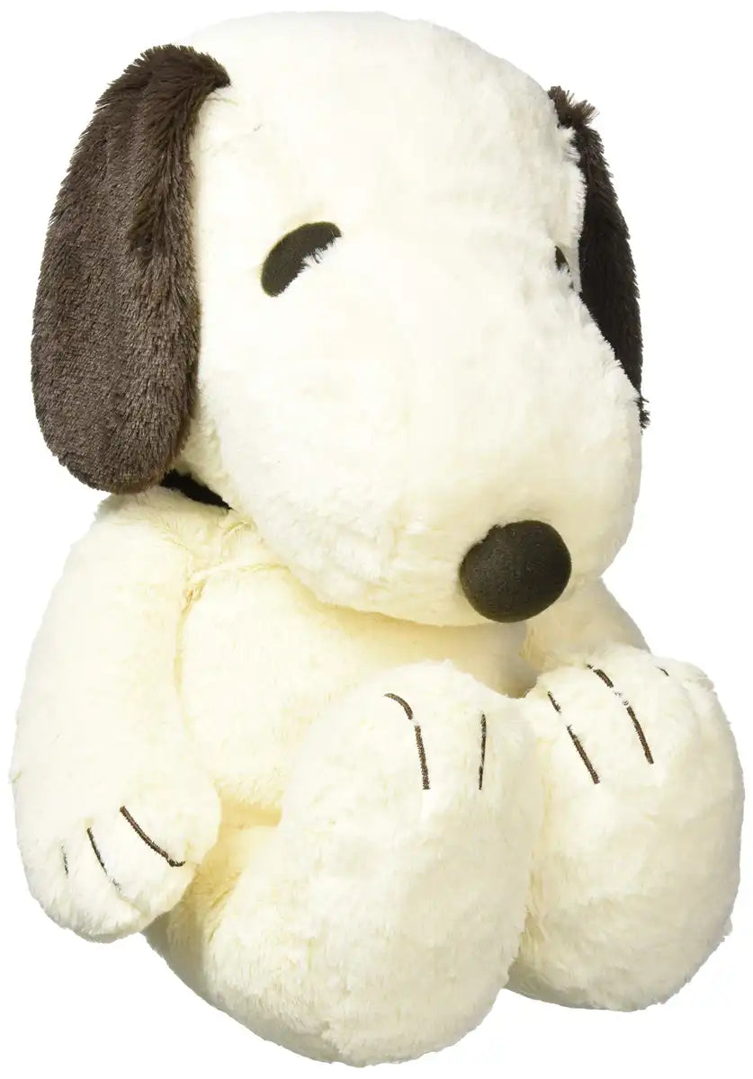 Nakajima Plush Doll Hug Hug Snoopy Mocha L