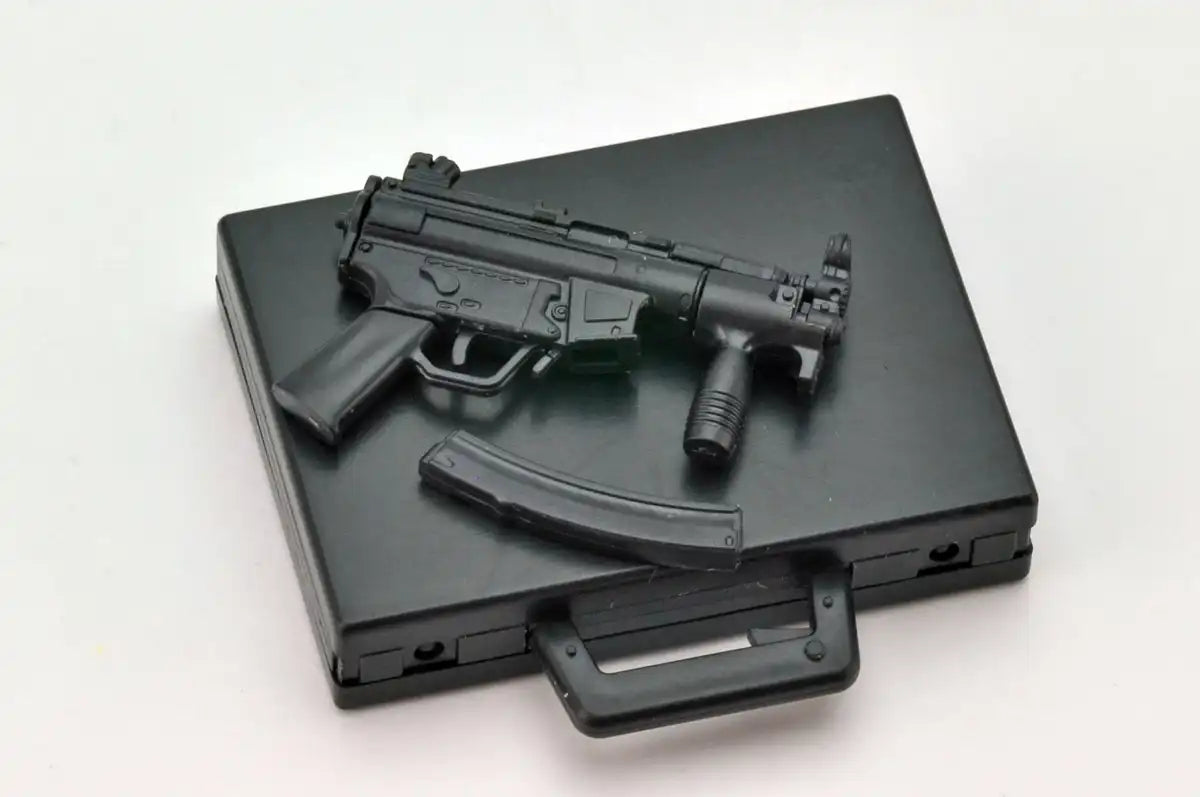 TOMYTEC La045 Military Series Little Armory Mp5K Koffer Type 1/12 Scale Plastic Model Kit