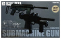 TOMYTEC Military Series 1/12 Little Armory Labc03 Submachine Gun Plastic Model
