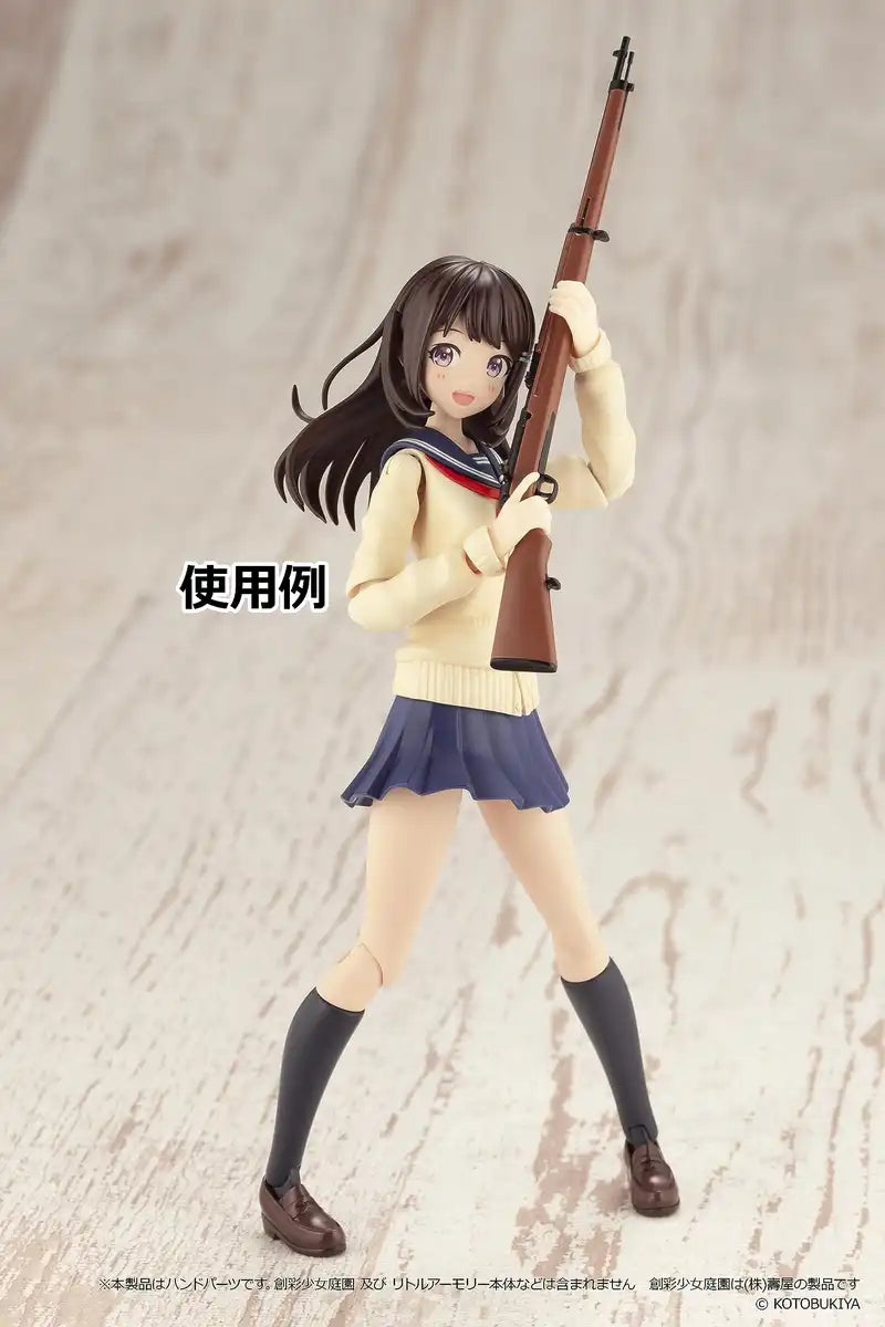 Tomytec Little Armory Laop16 Sosai Shoujo Teien Gun Handle 2 Handgun Set Japan Plastic Model Parts