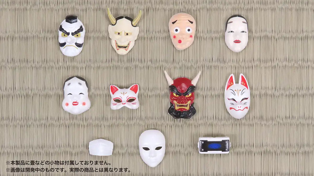 M.I.C. Pripla Japanese Painted Plastic Figure Mask Kit - Assembled Ready To Go