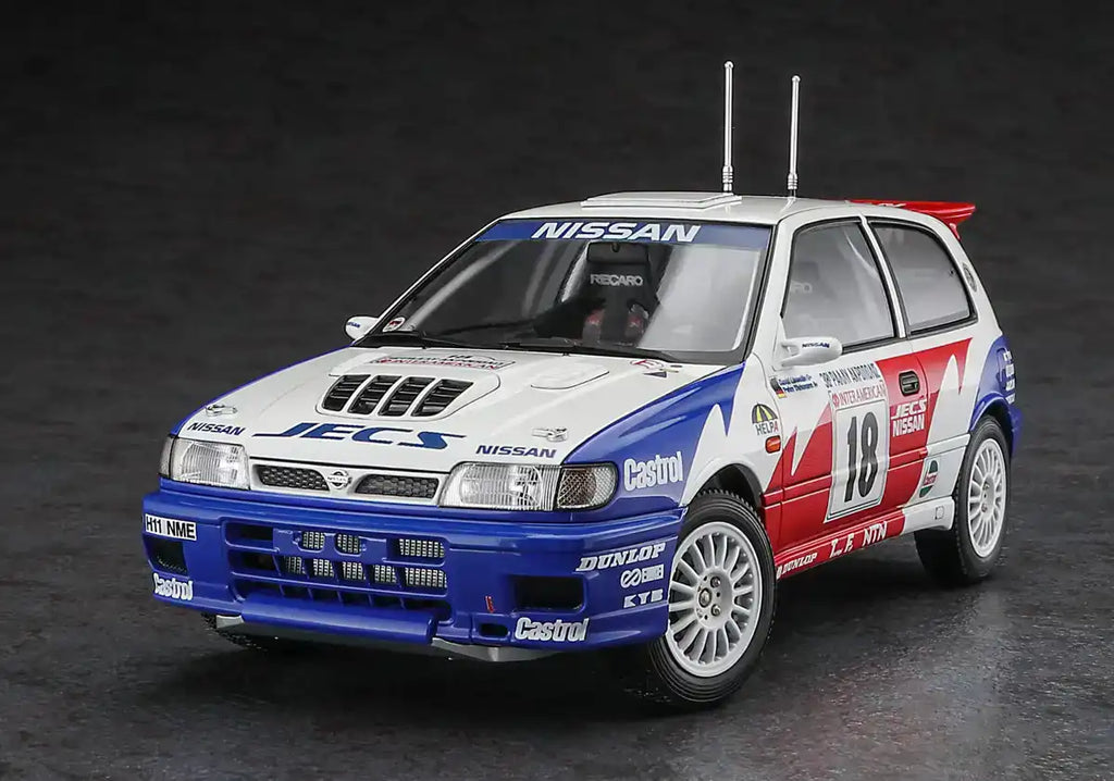HASEGAWA 1/24 Nissan Pulsar Rnn14 Gti-R '1991 Acropolis Rally' Plastic Model