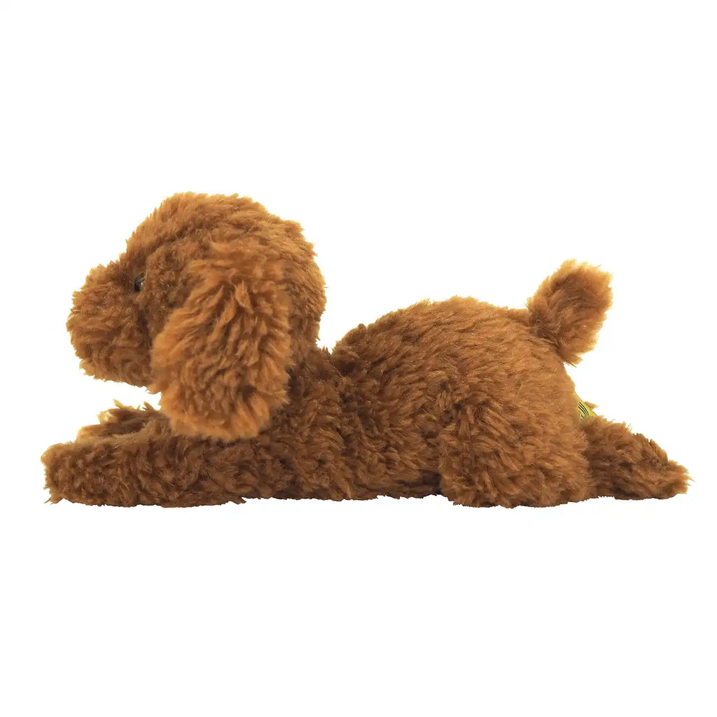 SUNLEMON Plush Doll Hiza Wanko Toy Poodle Brown Size Ss