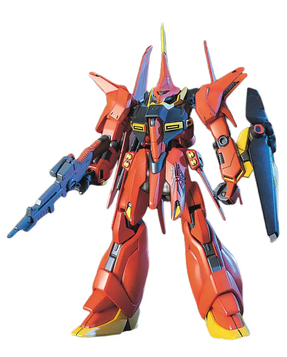 BANDAI Hguc 015 Gundam Amx-107 Bawoo Prototype 1/144 Scale Kit
