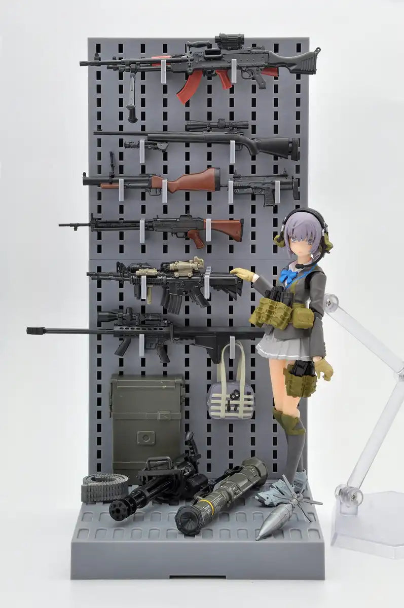 Tomytec Little Armory Gun Rack C Model - LD008 Plastic Construction Kit