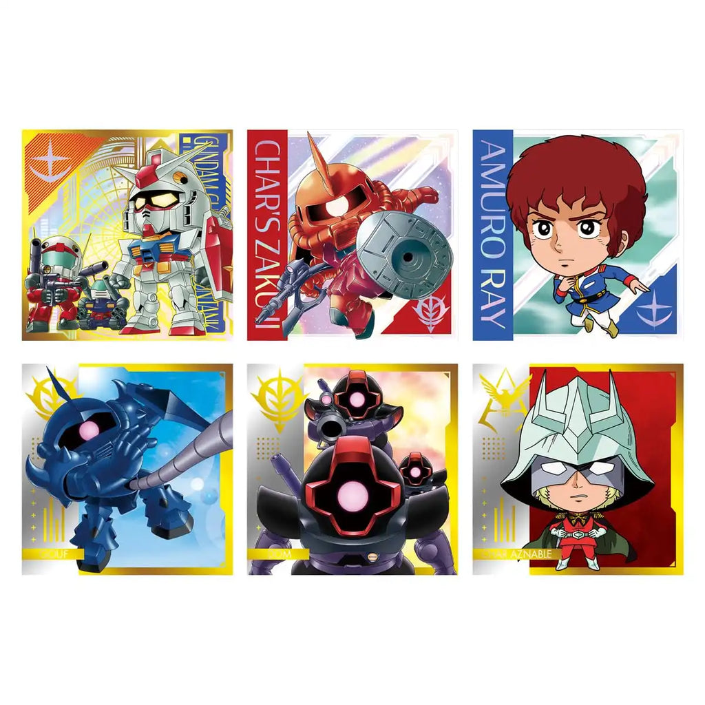 Bandai Niformation Mobile Suit Gundam Seal Wafers Prelude 20pc Candy Set