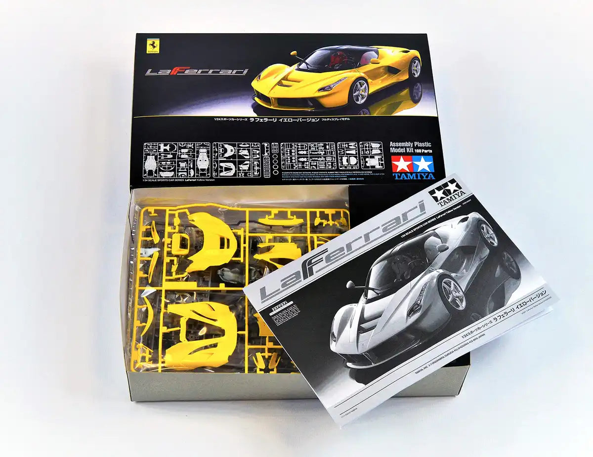 TAMIYA 24347 Laferrari Yellow Version 1/24 Scale Kit