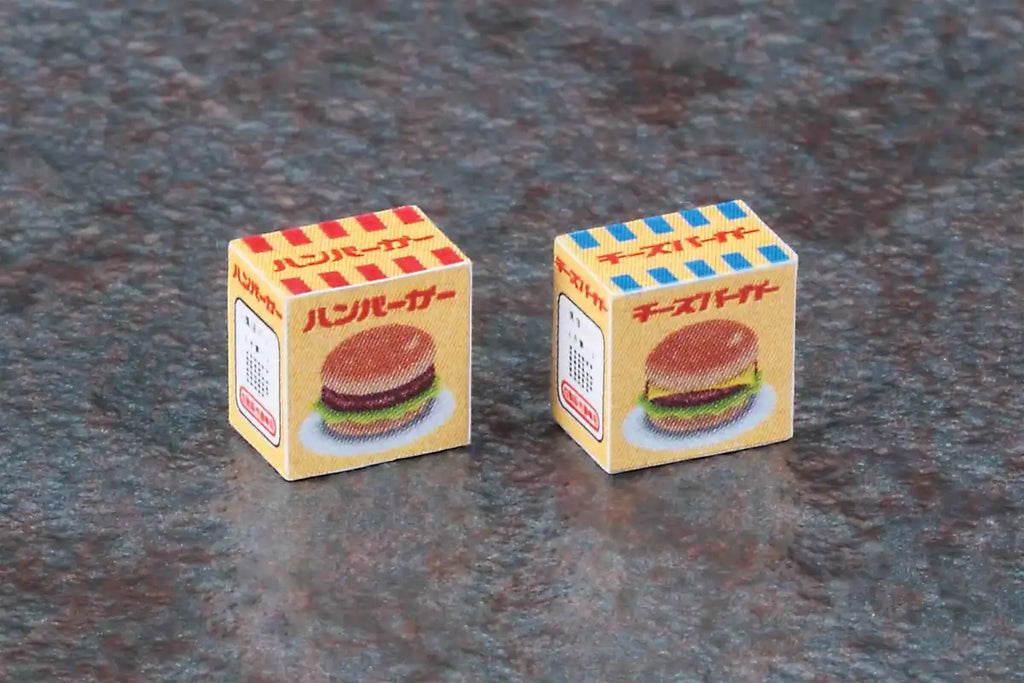 Hasegawa 1/12 Figure Accessory Series Retro Vending Machine (Hamburger) Fa11