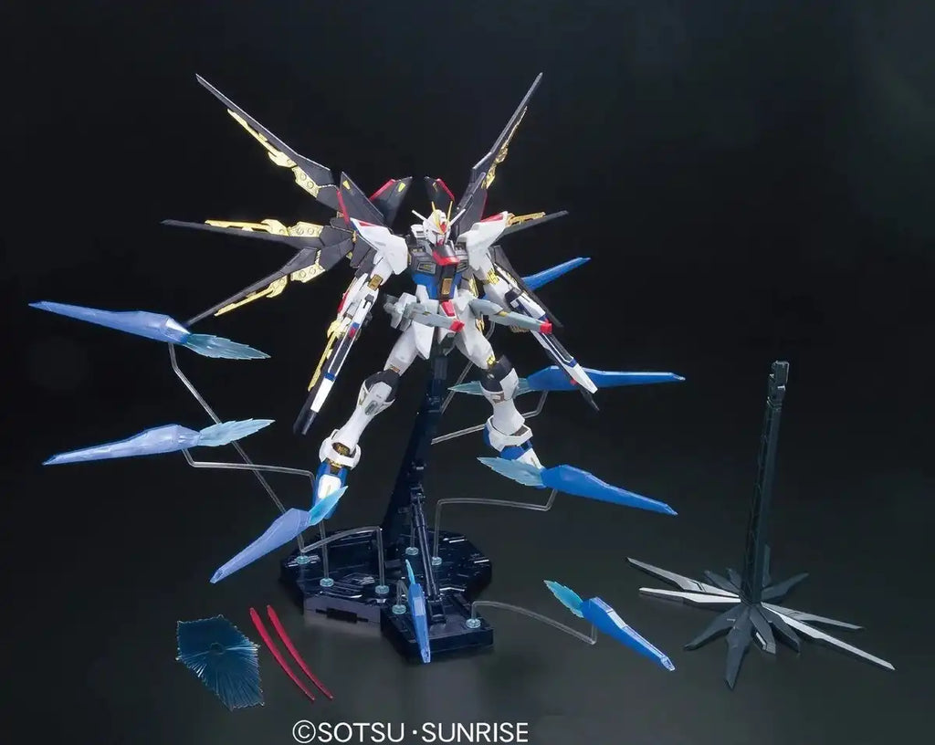 Bandai Mg 1/100 Zgmf-x20a Strike Freedom Gundam Full Burst Mode Model Kit