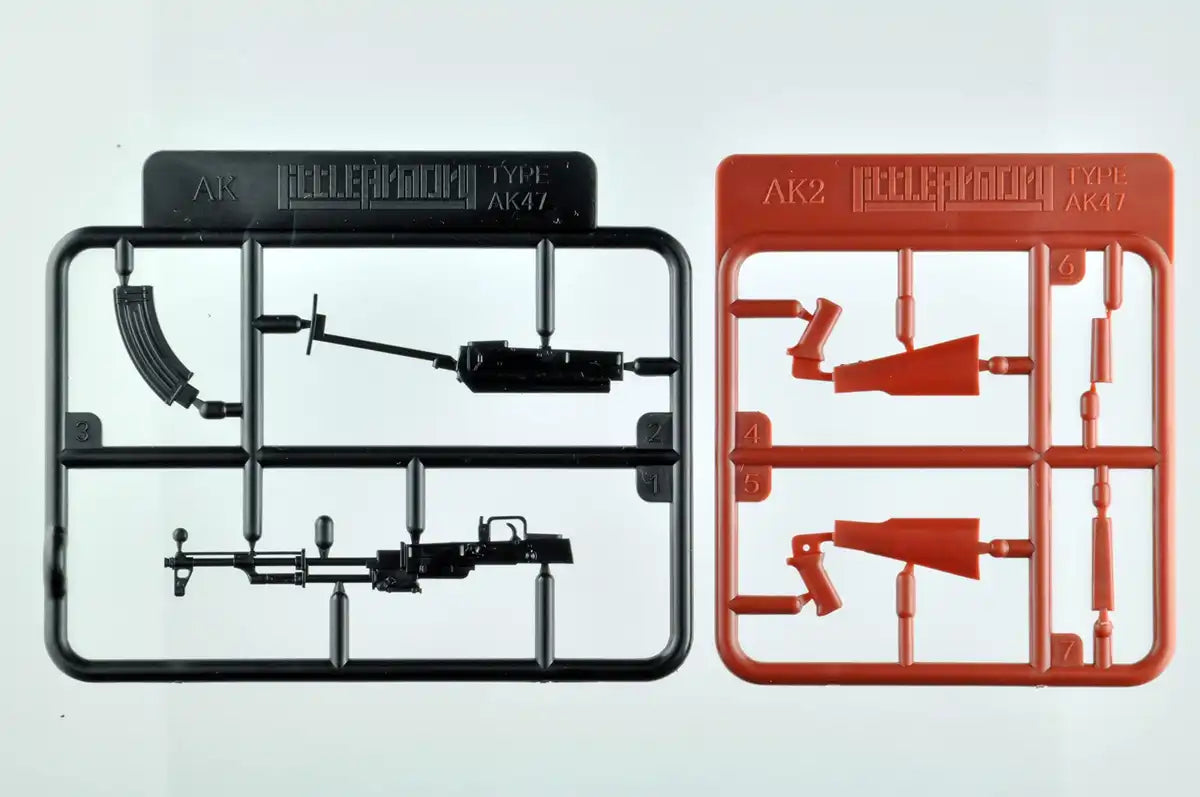 TOMYTEC - Military Series 1/12 Little Armory Labc02 Ak Assault Rifle Plastic Model