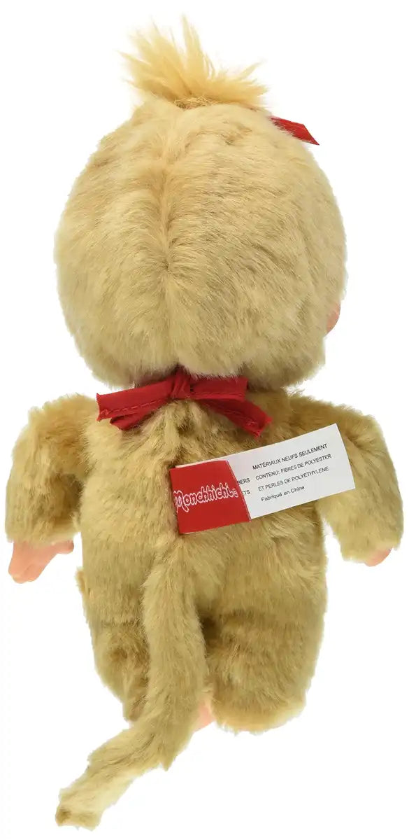 Sekiguchi Monchhichi Beige Girl Plush Toy Premium Standard S Size