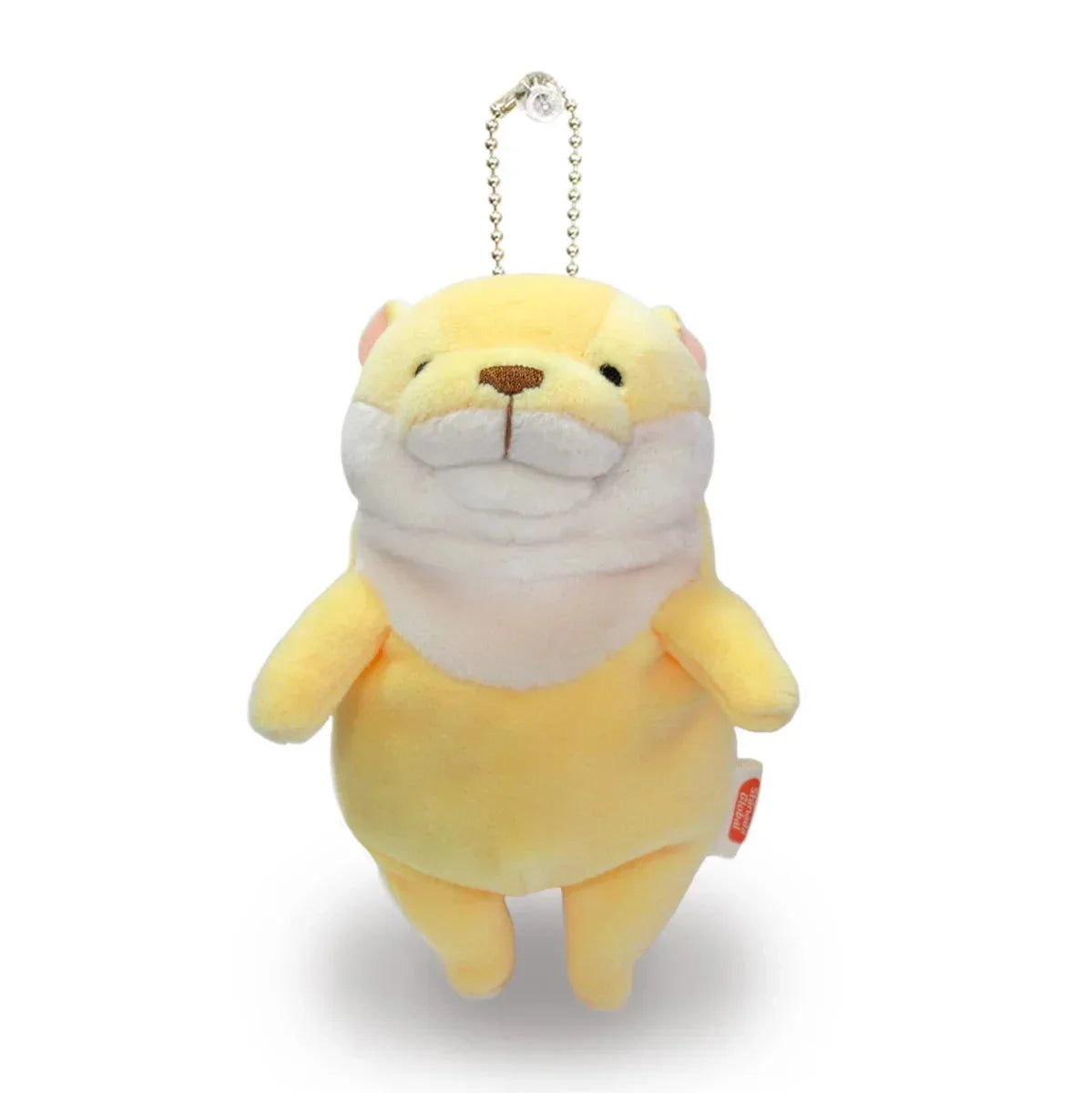 Shinada Global Mini Mochi Otter Plush Toy 7x5x14cm Banana Colour - Mokw-0088Bn