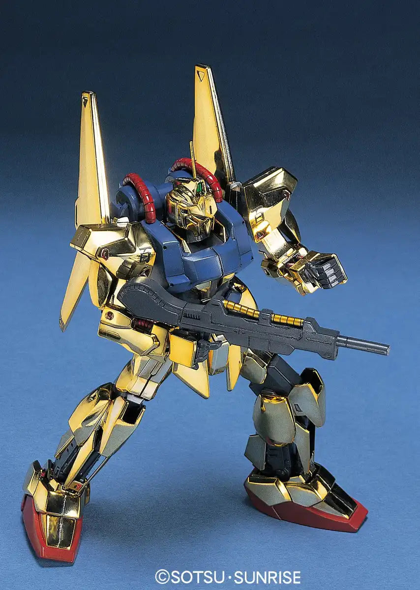 BANDAI Hguc 005 Gundam Msn-00100 Hyaku-Shiki Gold 1/144 Scale Kit