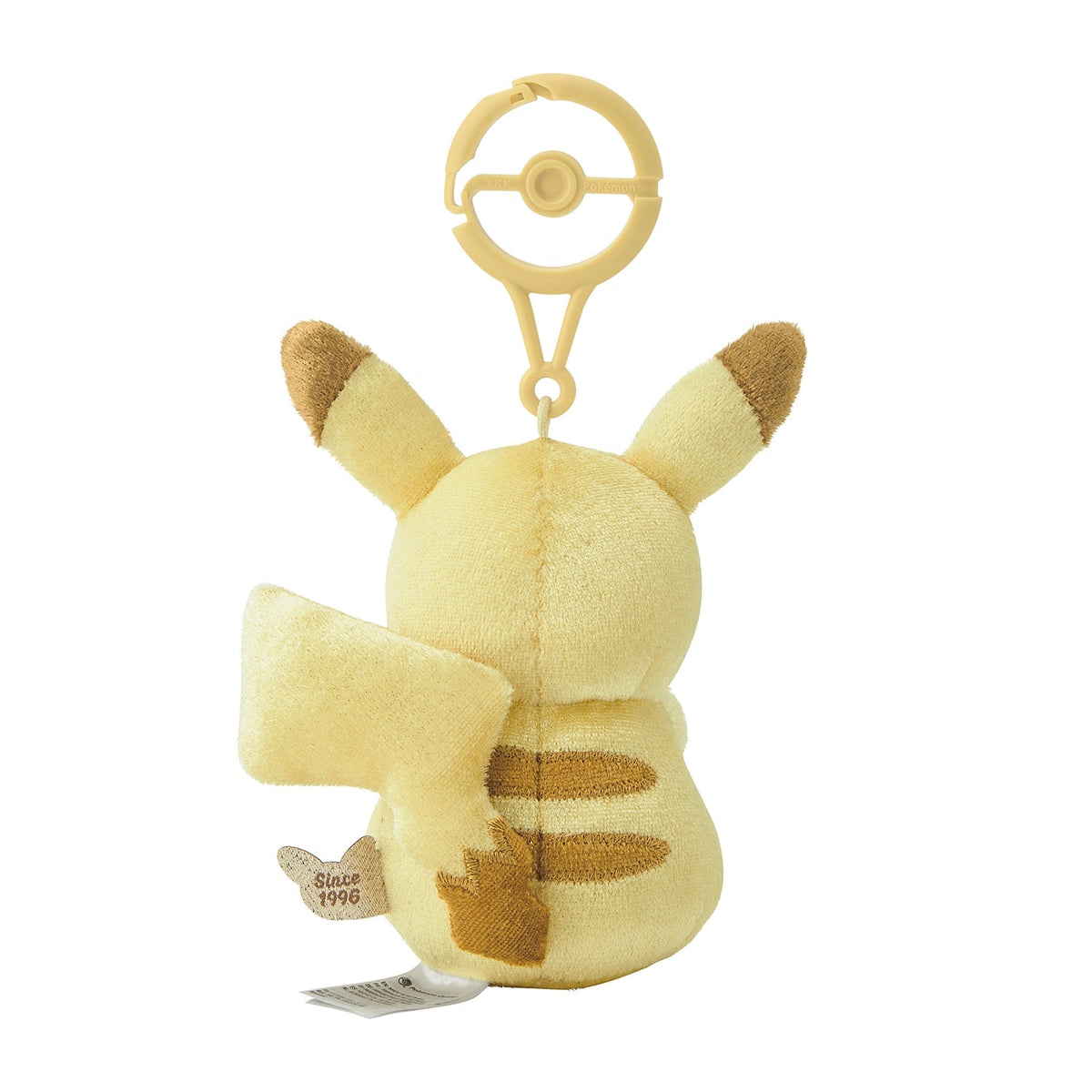 Pokemon Center Pika Pika Shiny! Pikachu 30th Anniversary Plush Mascot Keychain
