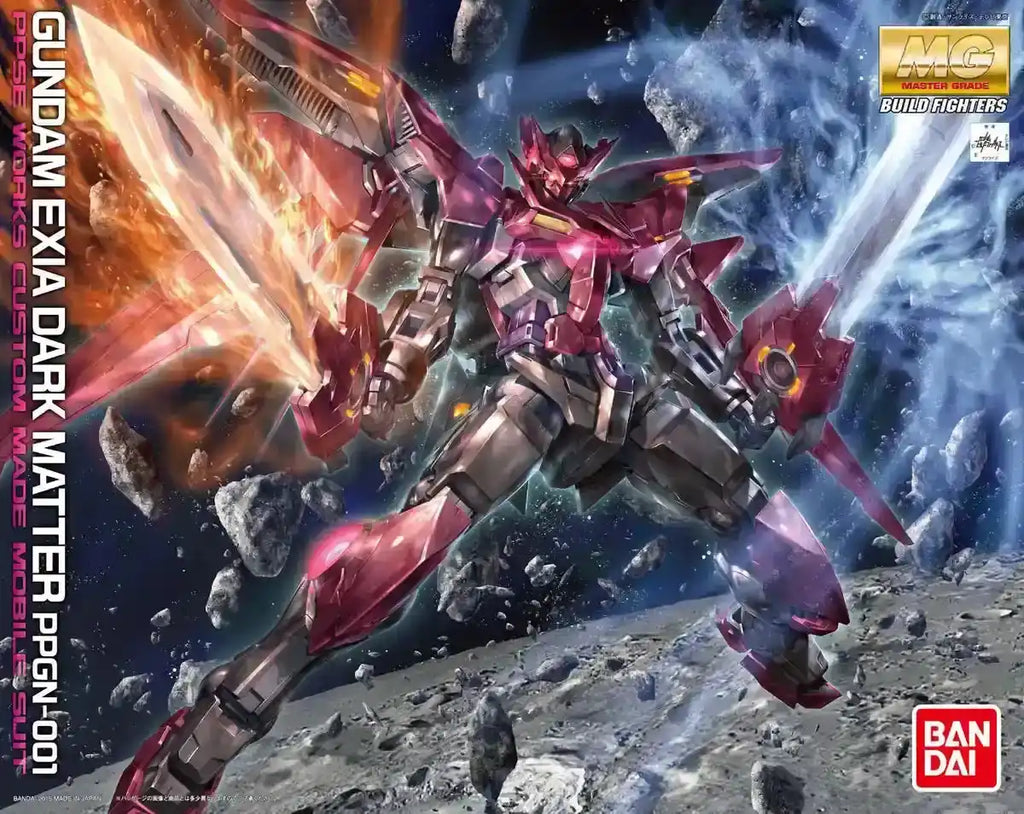 BANDAI Mg 956903 Gundam Gundam Exia Dark Matter Ppgn-001 1/100 Scale Kit