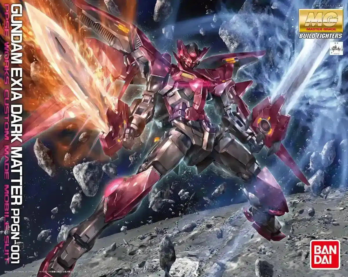 BANDAI Mg 956903 Gundam Gundam Exia Dark Matter Ppgn-001 1/100 Scale Kit