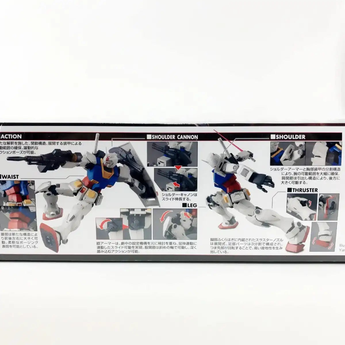 BANDAI Mg Gundam Rx-78-02 Gundam Gundam The Origin Version 1/100 Scale Kit