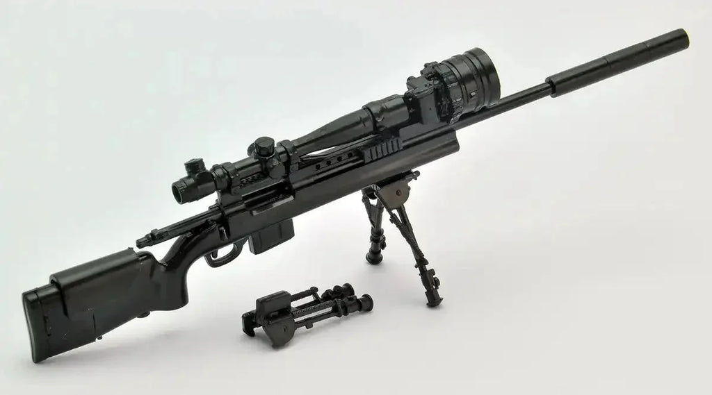 TOMYTEC La036 Military Series Little Armory M24A2 Type 1/12 Scale Plastic Model Kit