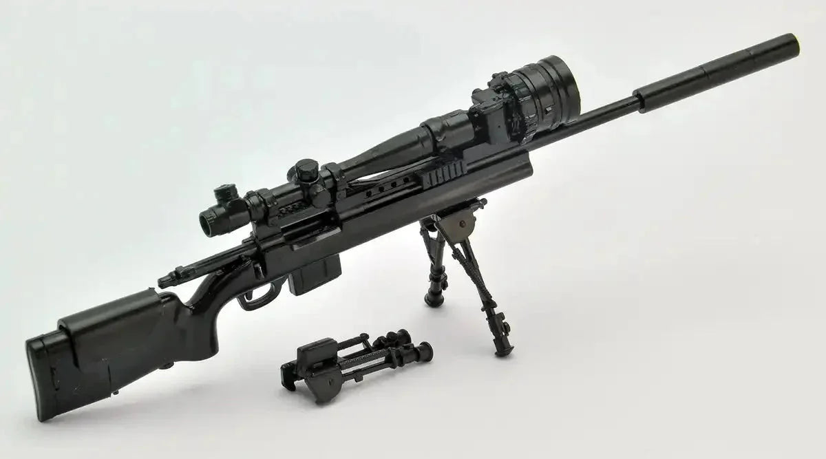 TOMYTEC La036 Military Series Little Armory M24A2 Type 1/12 Scale Plastic Model Kit