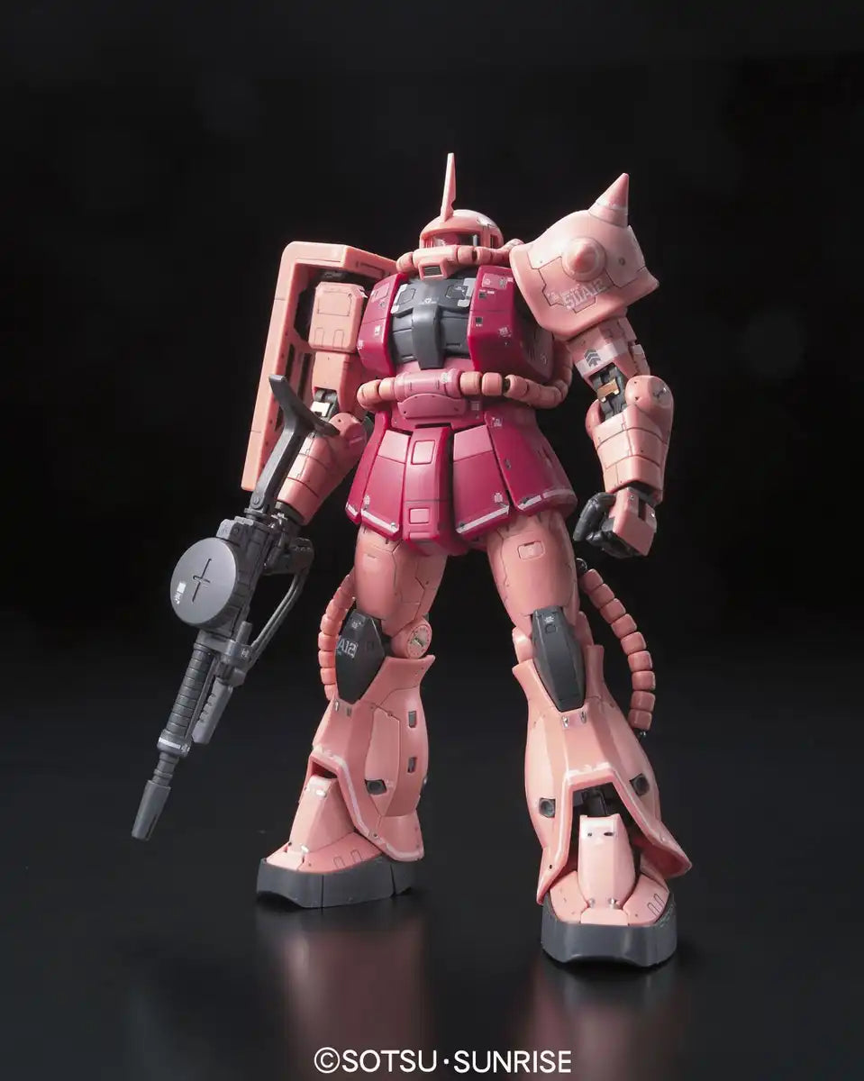 BANDAI Rg 02 Gundam Ms-06S Zaku Ii 1/144 Scale Kit