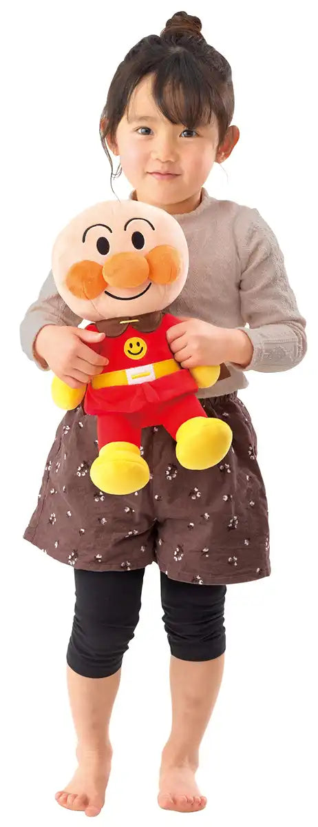 SEGA TOYS Anpanman Fuwarin Smile Plush Doll Gyutto Anpanman M