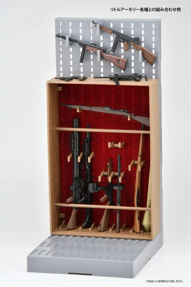 Tomytec Little Armory Study1942 Ld042 Classic Plastic Gun Rack Model